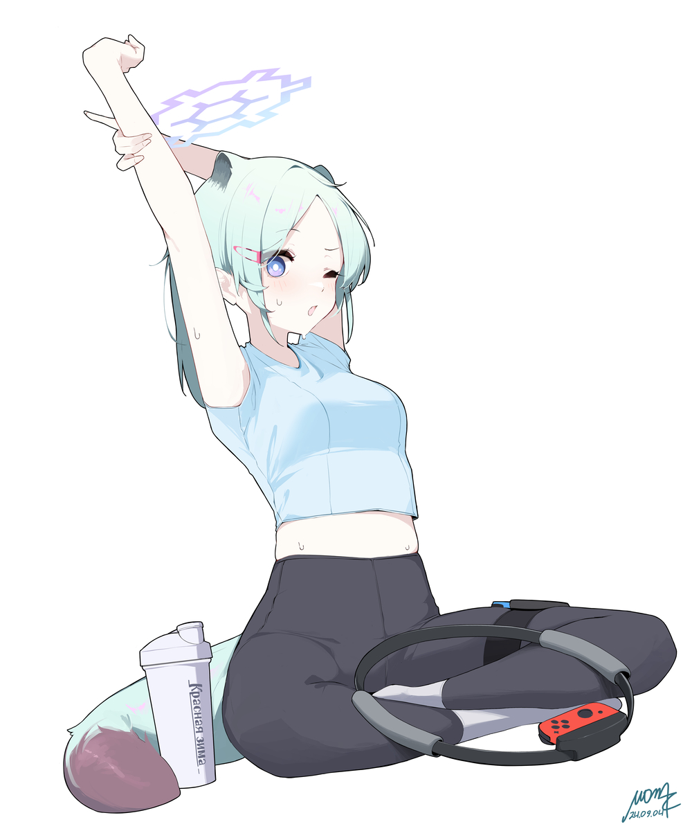 This is a pixiv picture whose title is Mayoi Shigure_Blue Archive_12.