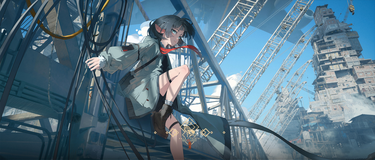 This is a pixiv picture whose title is [void]子供の頃のジェーン・ドウ Jane doe.