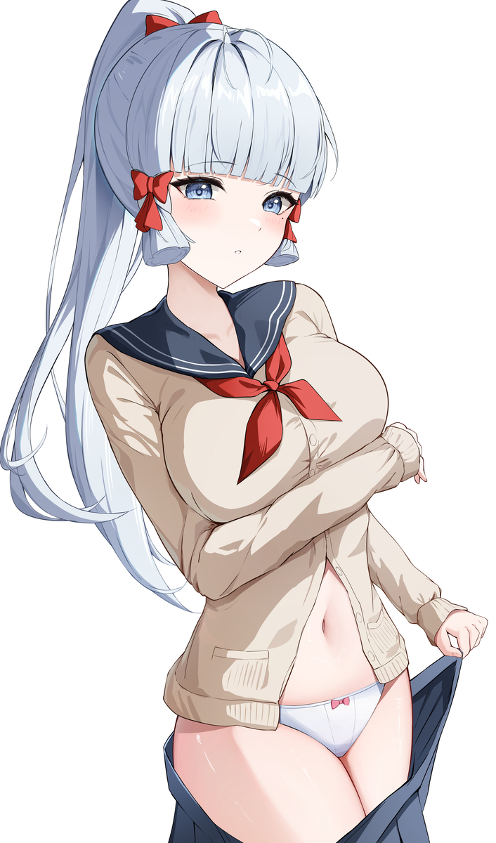 This is a pixiv picture whose title is Ayaka.