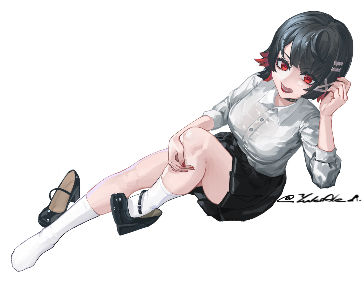 This is a pixiv picture whose title is EJ in JK.