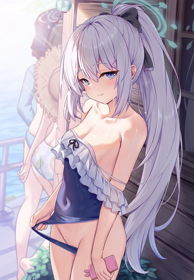 This is a pixiv picture whose title is みんなには内緒ですよ♡.