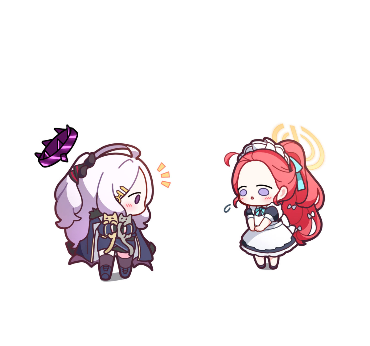 This is a pixiv picture whose title is 히나와유즈2.