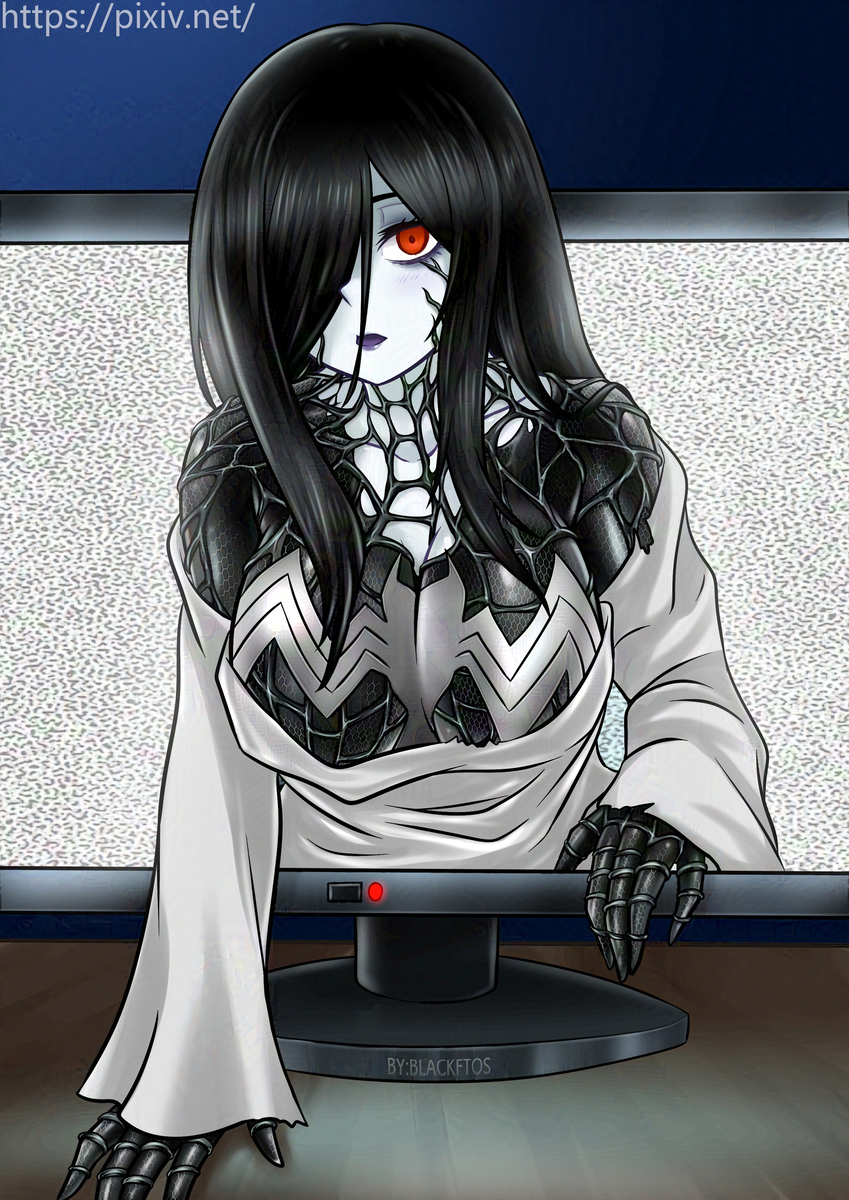 This is a pixiv picture whose title is 小心屏幕跟电话哦.