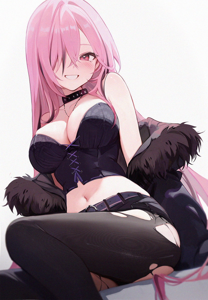 This is a pixiv picture whose title is Mori Calliope new outfit.
