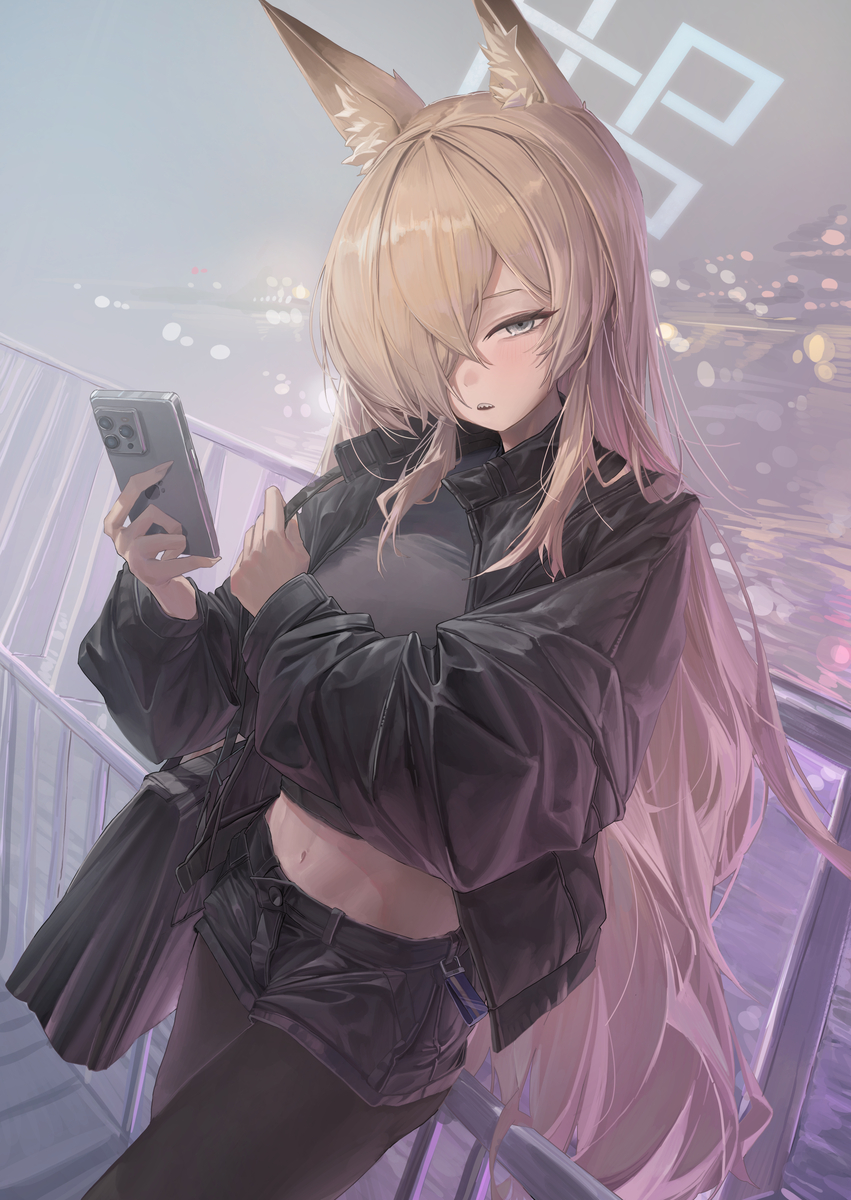 This is a pixiv picture whose title is 尾刃カンナ.
