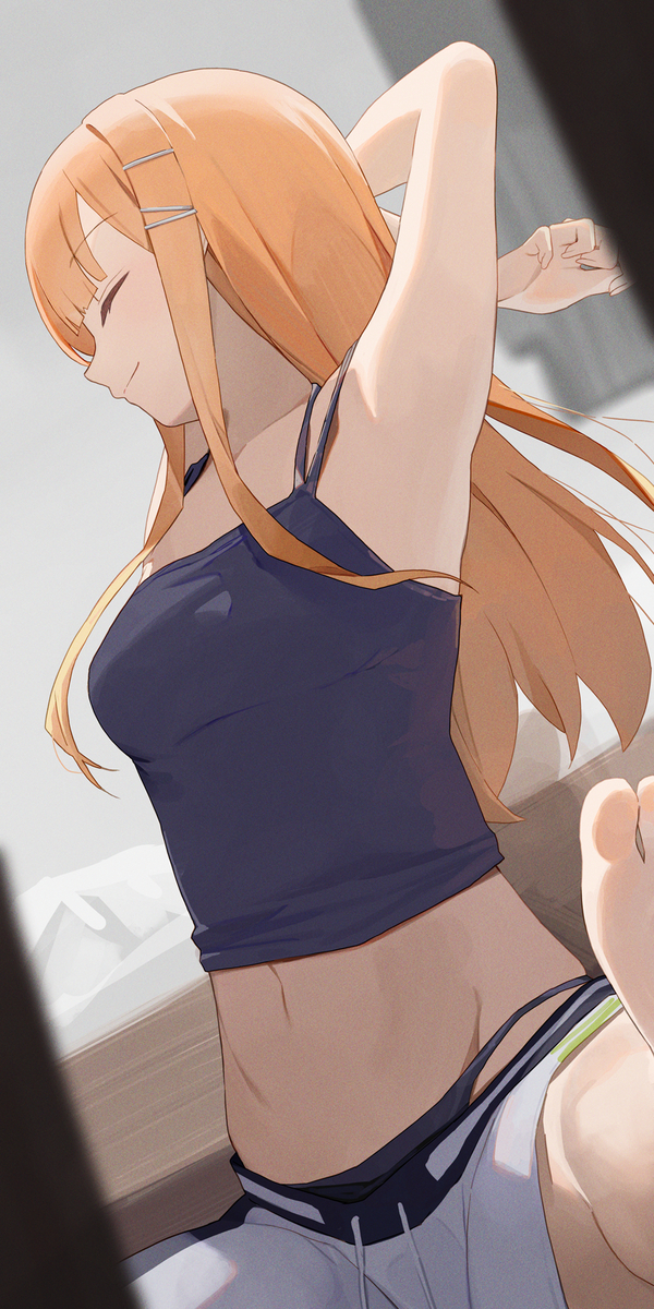 This is a pixiv picture whose title is 紫雲清夏.