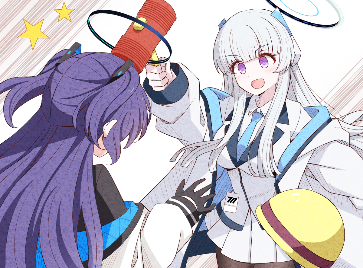 This is a pixiv picture whose title is 叩いて被って的なヤツ.