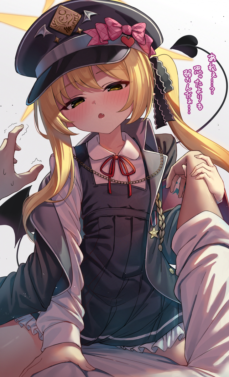 This is a pixiv picture whose title is 気付いちゃった.