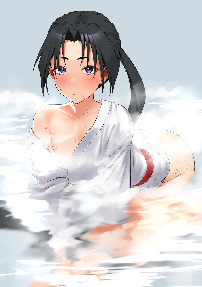 This is a pixiv picture whose title is 時行.