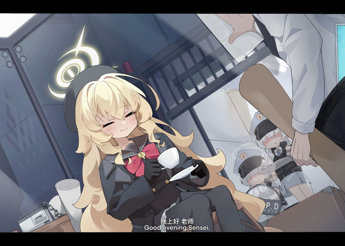 This is a pixiv picture whose title is ニヤニヤ教授.
