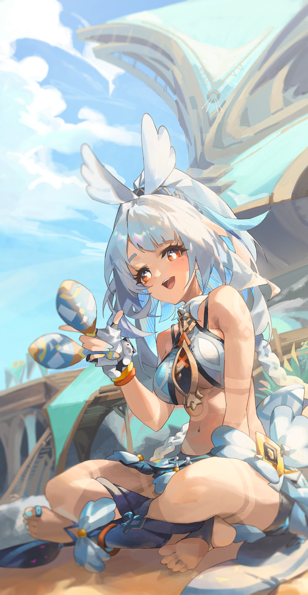 This is a pixiv picture whose title is ☆.