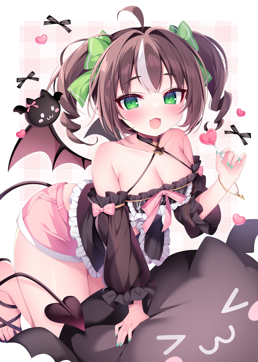 This is a pixiv picture whose title is skeb.