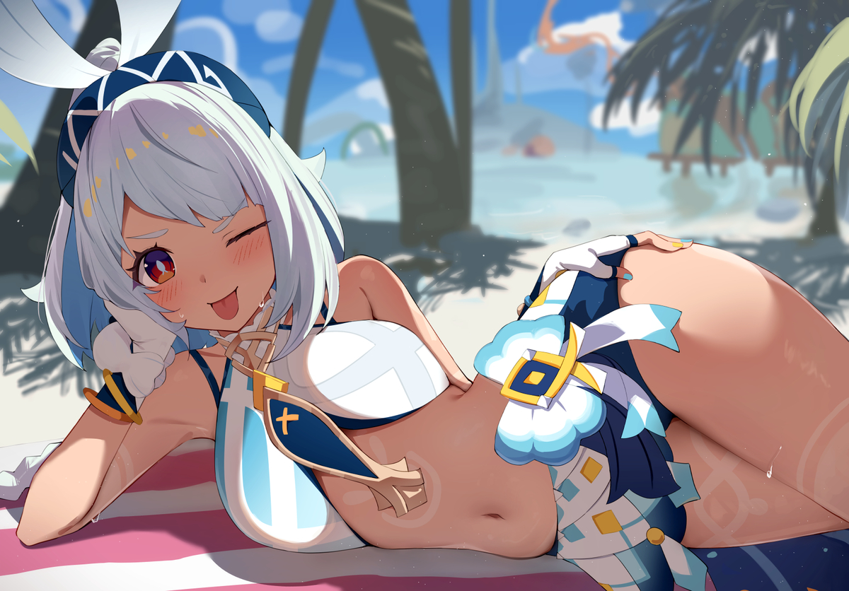 This is a pixiv picture whose title is ムアラニ.
