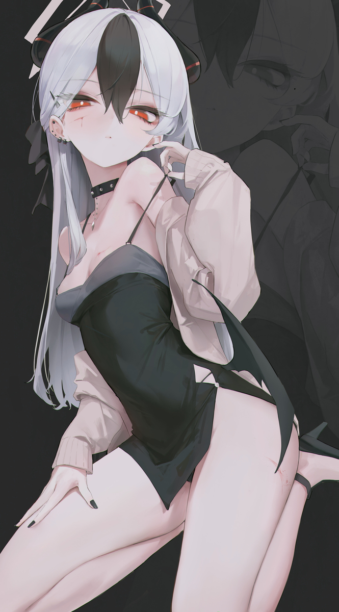 This is a pixiv picture whose title is 礼服佳代子.