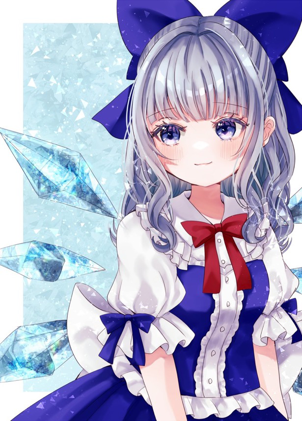 This is a pixiv picture whose title is チルノ.