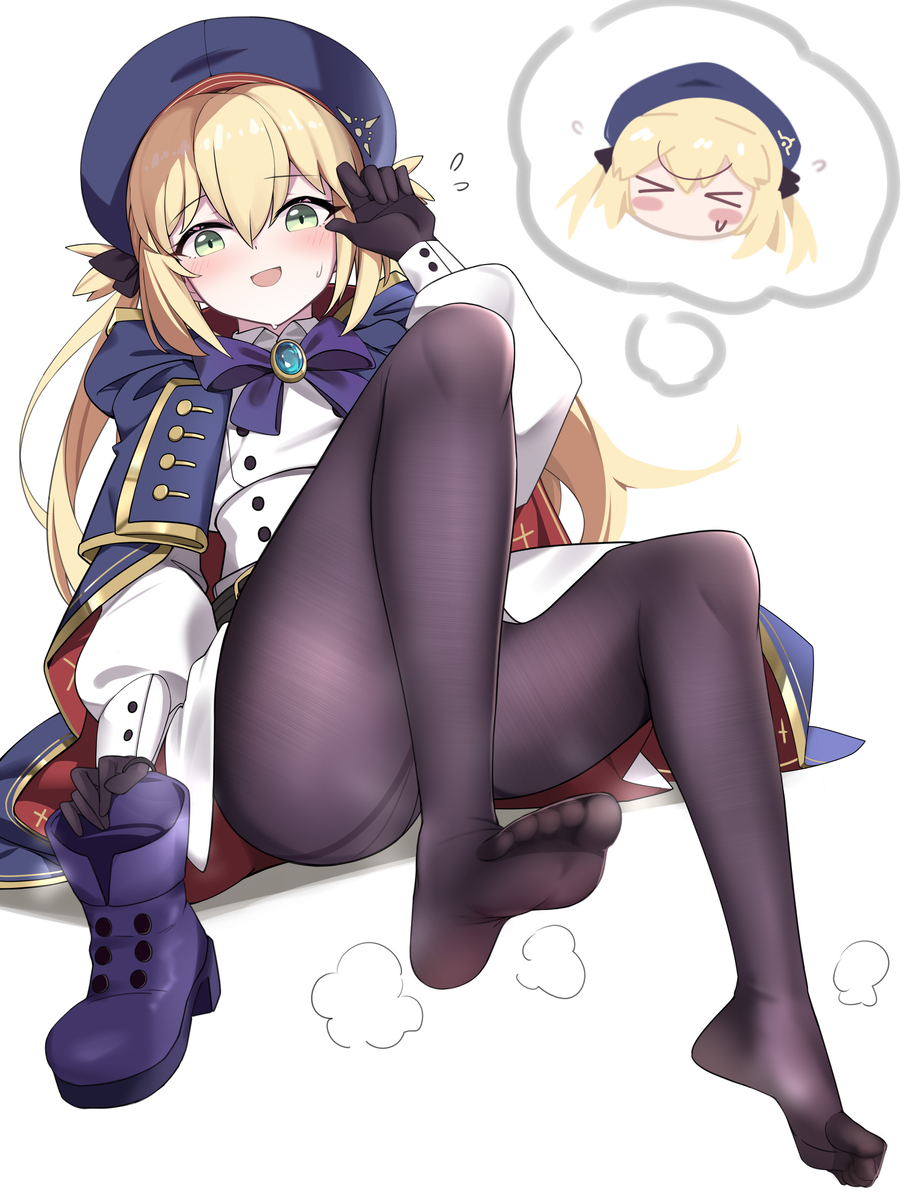 This is a pixiv picture whose title is 巡礼之旅，始于足下（）.