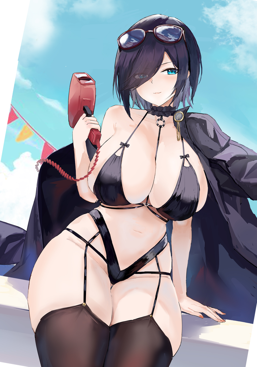 This is a pixiv picture whose title is アーク・ロイヤル(アズールレーン).