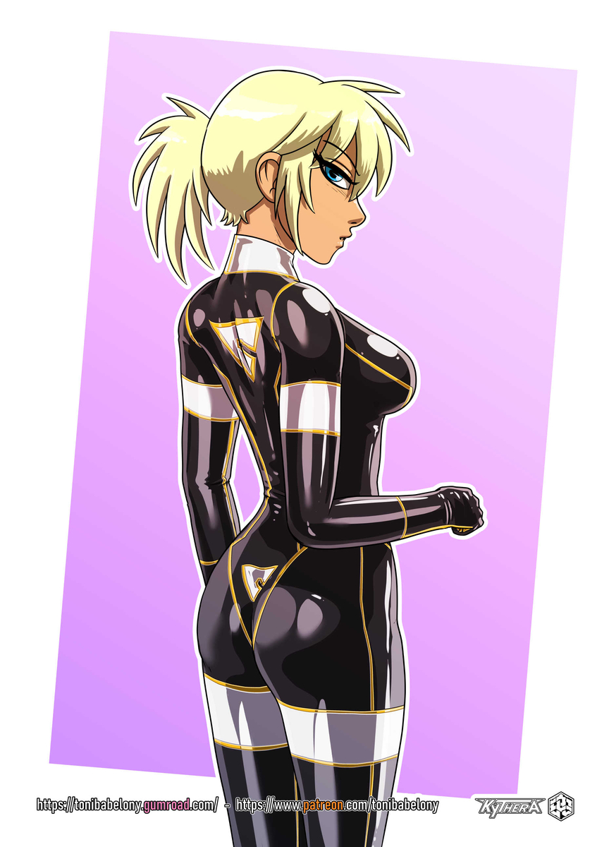 This is a pixiv picture whose title is スーツ試験・Suit Test.