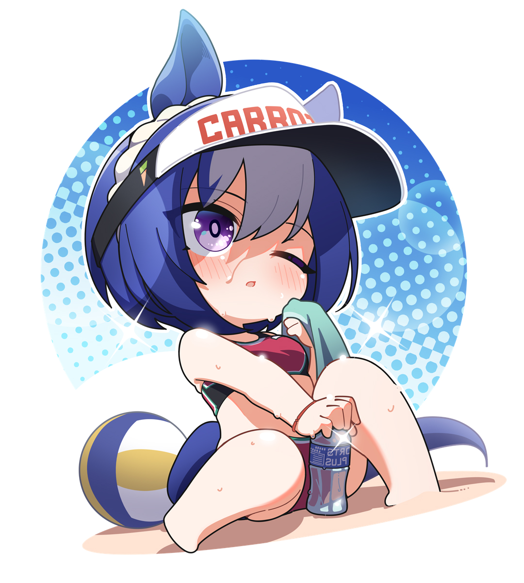 This is a pixiv picture whose title is 九月だというのに.