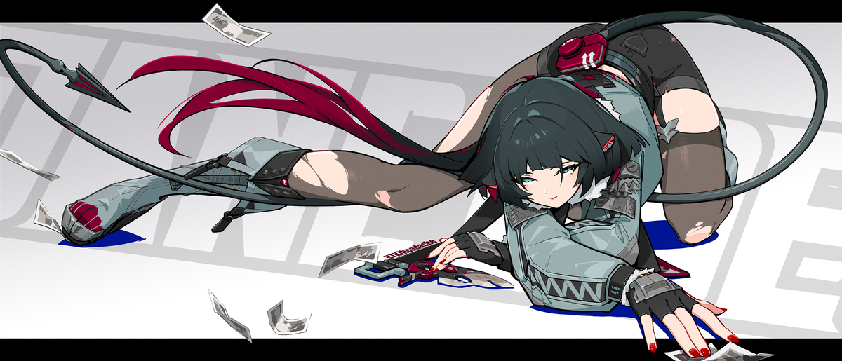 This is a pixiv picture whose title is 简.