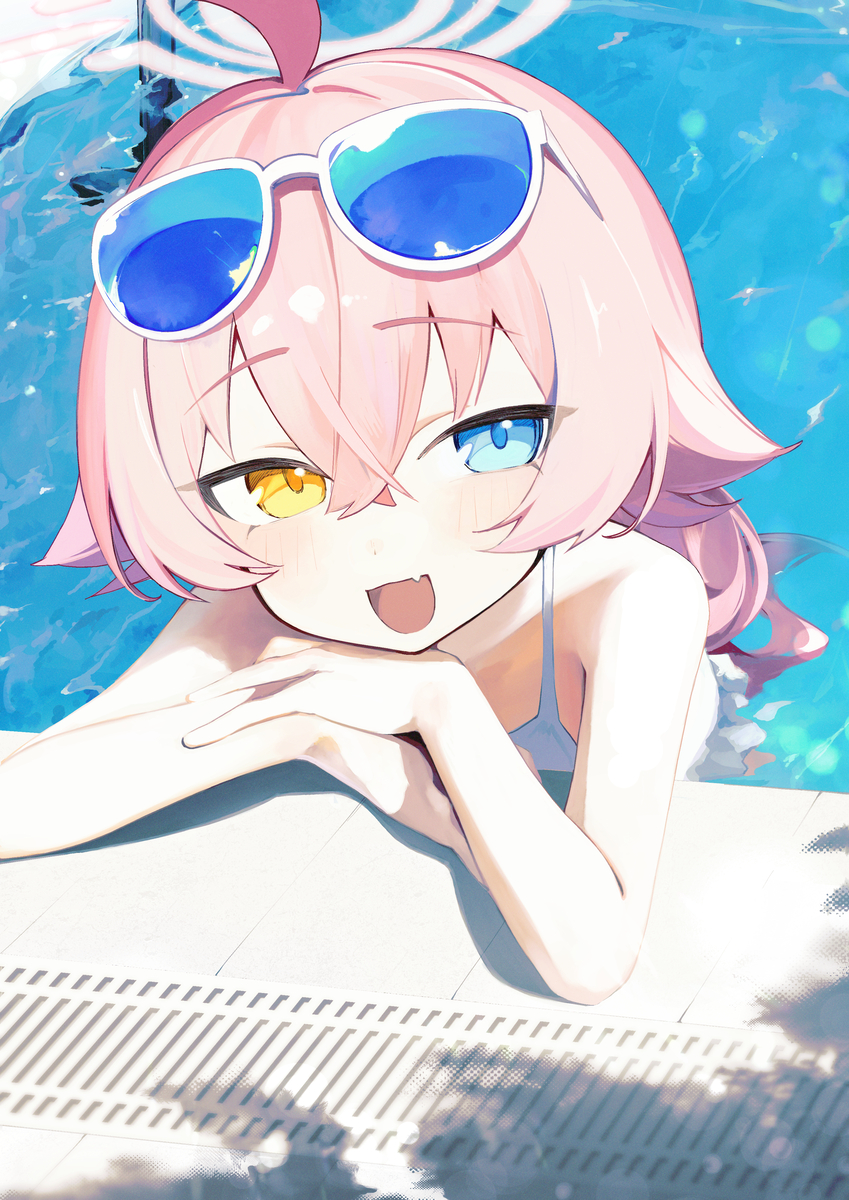This is a pixiv picture whose title is プールホシノ.