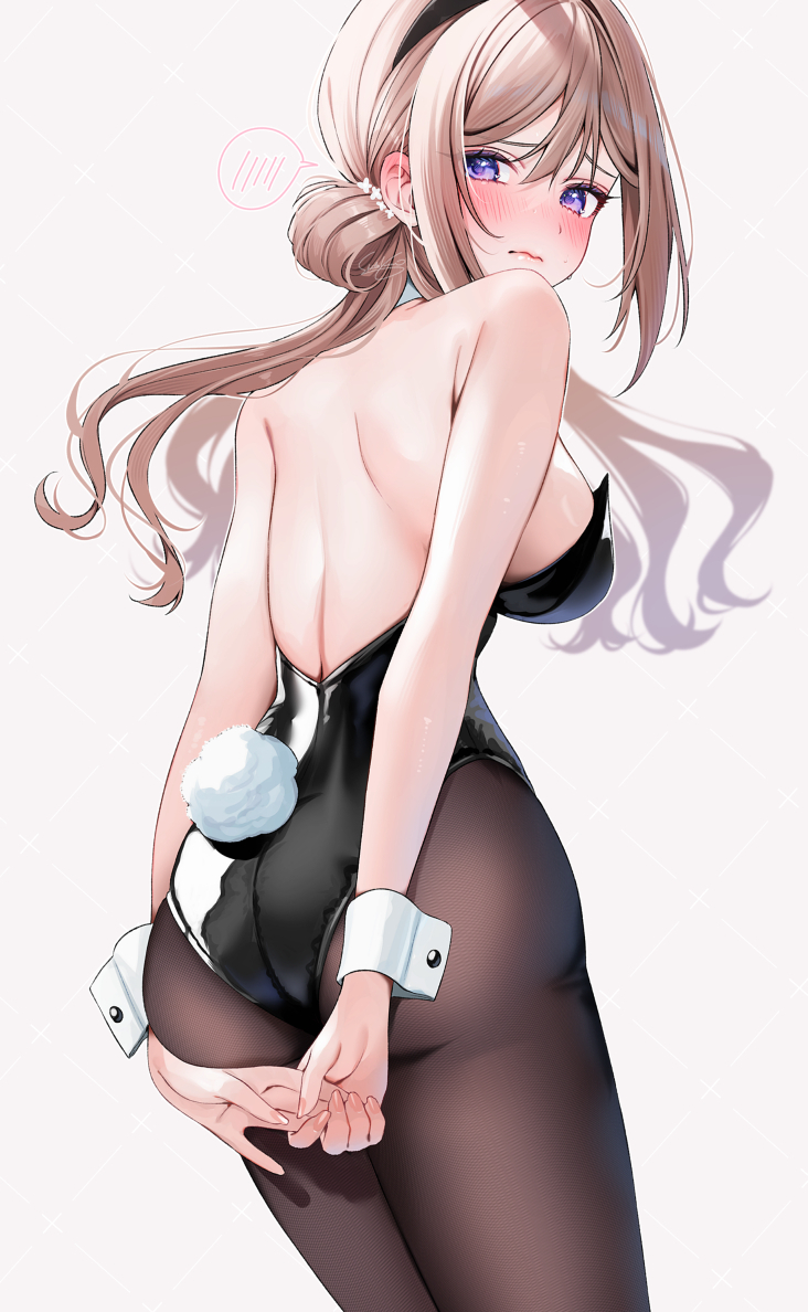 This is a pixiv picture whose title is バニーの日莉波.