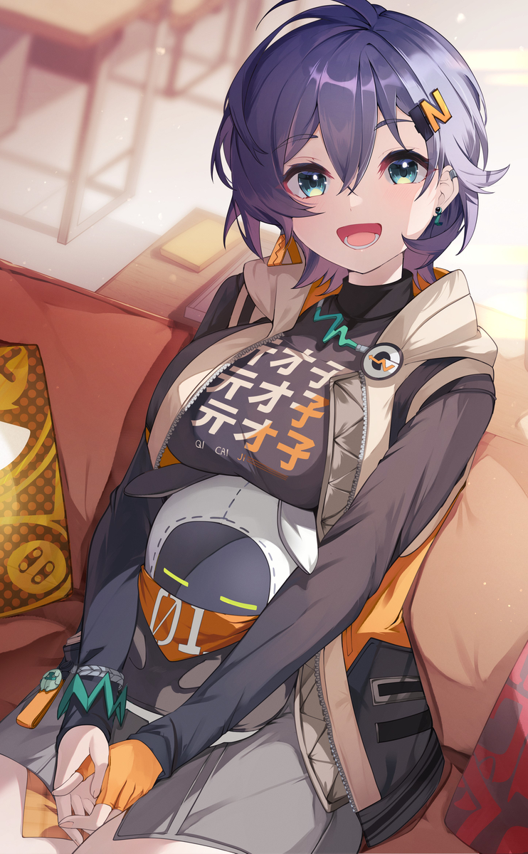 This is a pixiv picture whose title is おかえり、お兄ちゃん.