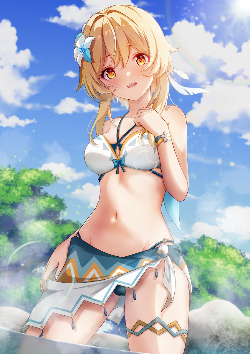 This is a pixiv picture whose title is に、似合ってるかな？.