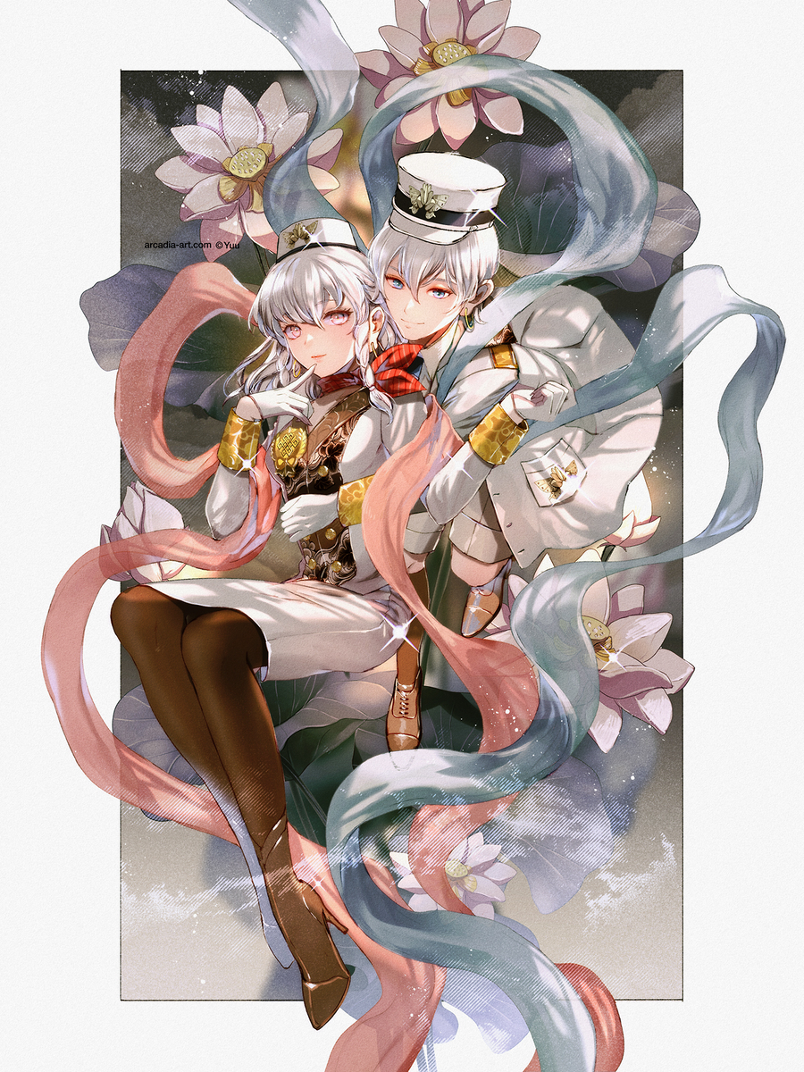 This is a pixiv picture whose title is Flying Apsaras.