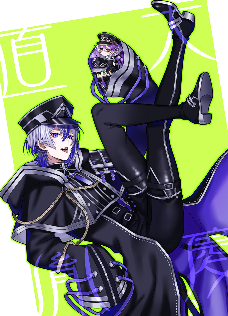 This is a pixiv picture whose title is 大慶直胤.