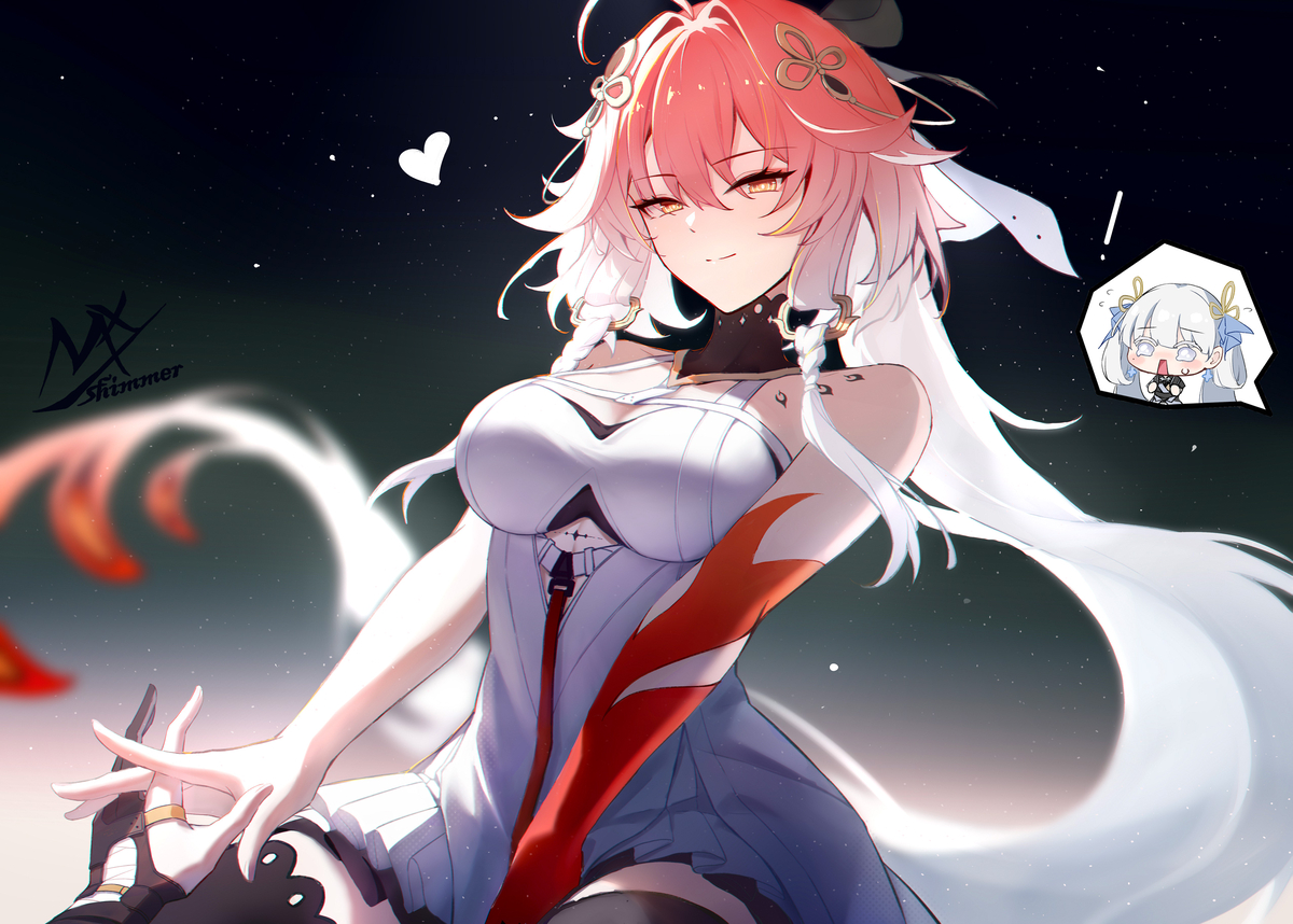 This is a pixiv picture whose title is 长离.