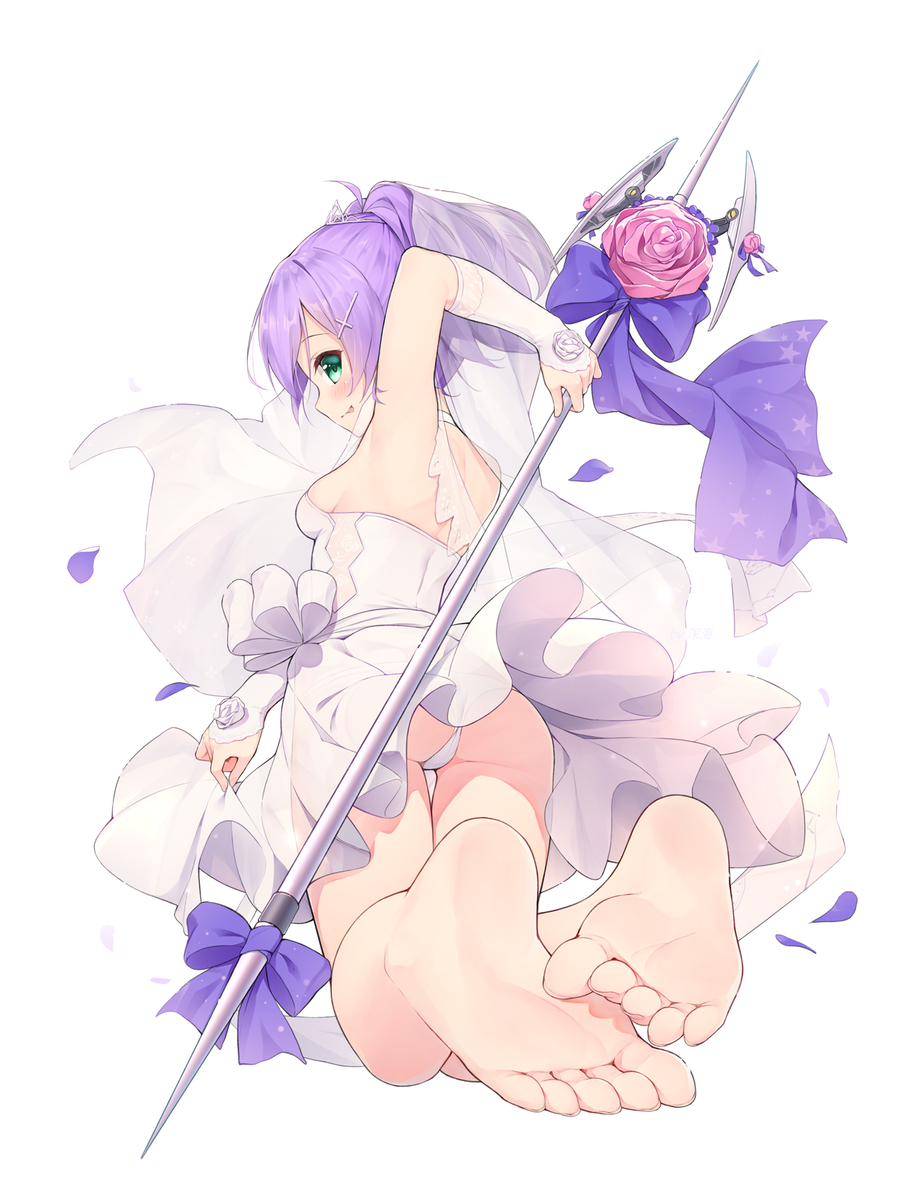 This is a pixiv picture whose title is ジャベリン.