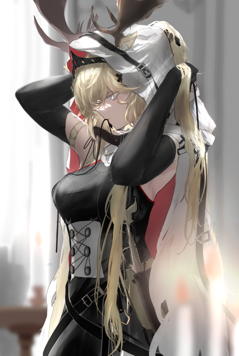 This is a pixiv picture whose title is 無題.