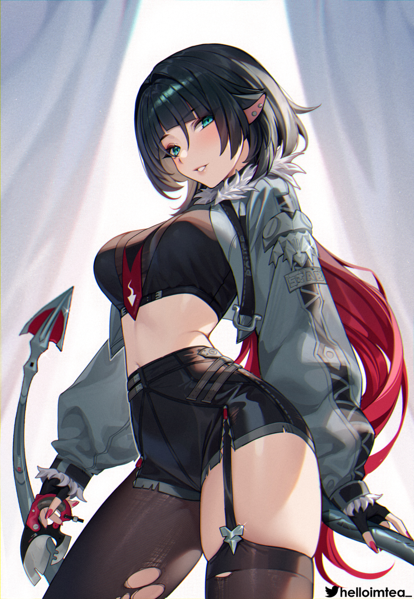 This is a pixiv picture whose title is Jane Doe \ ジェーン・ドゥ.