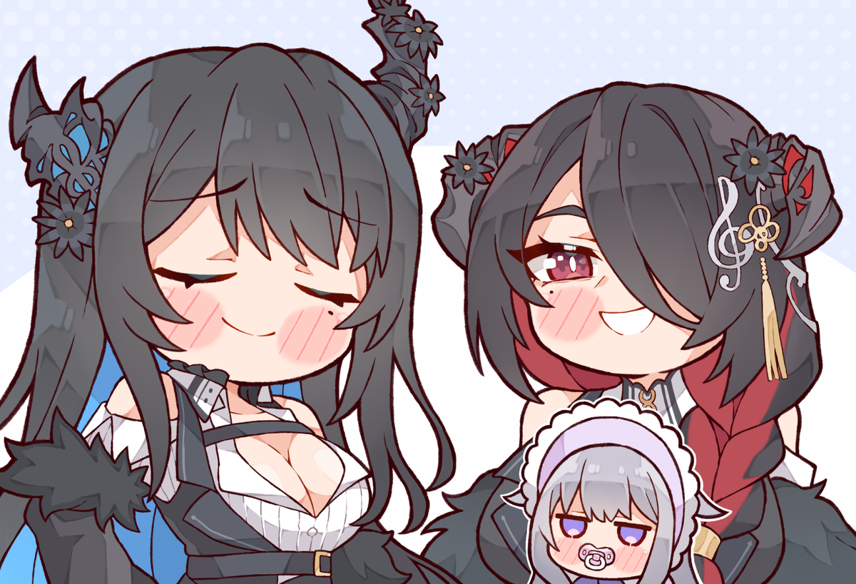 This is a pixiv picture whose title is 🍑.