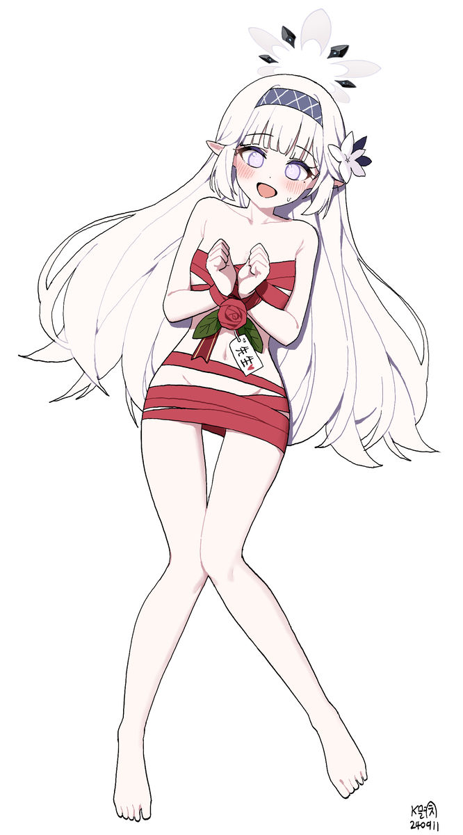 This is a pixiv picture whose title is Himari.