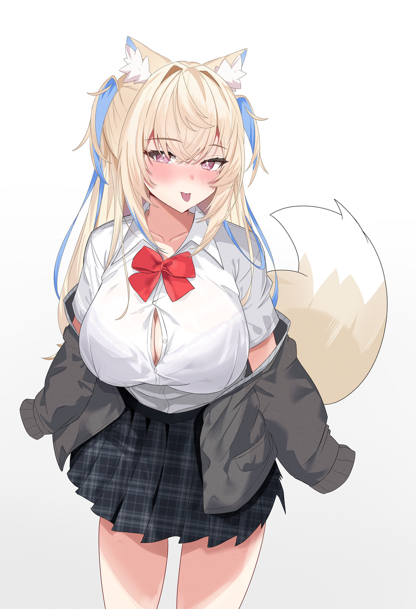 This is a pixiv picture whose title is Fuwawa.