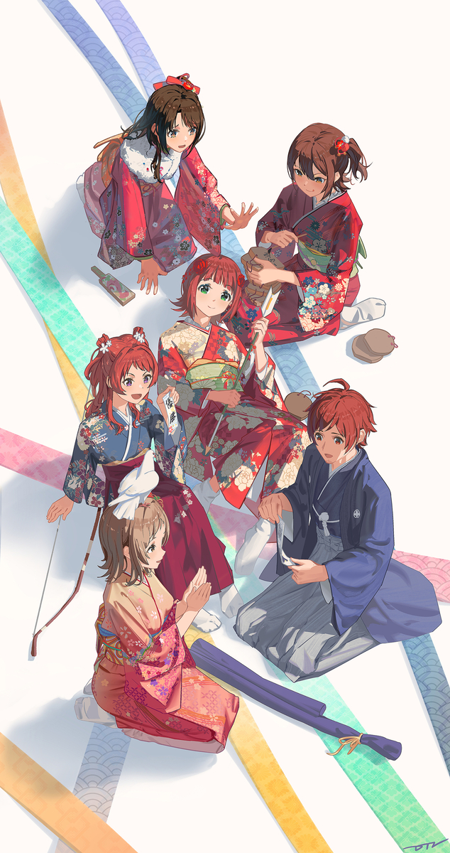 This is a pixiv picture whose title is 20th.