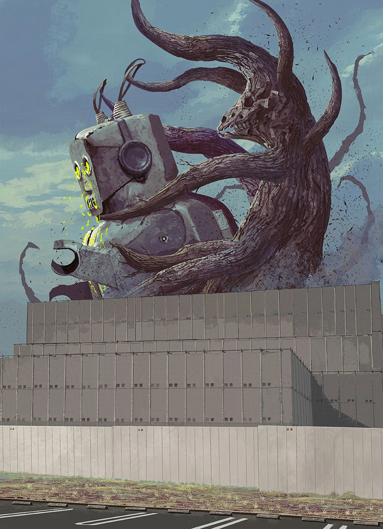 This is a pixiv picture whose title is 樹爆符.