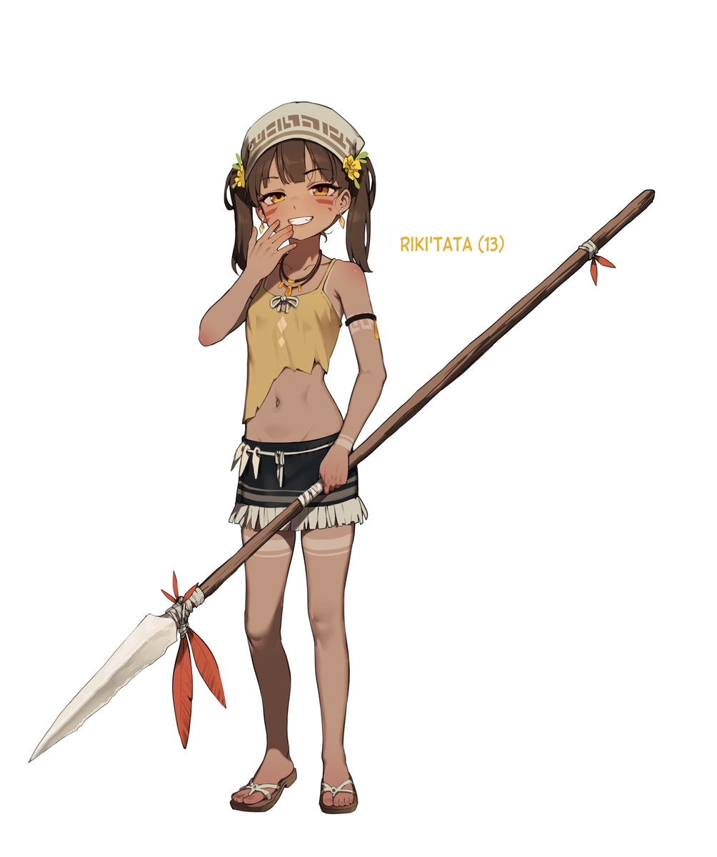 This is a pixiv picture whose title is Riki'Tata (13).