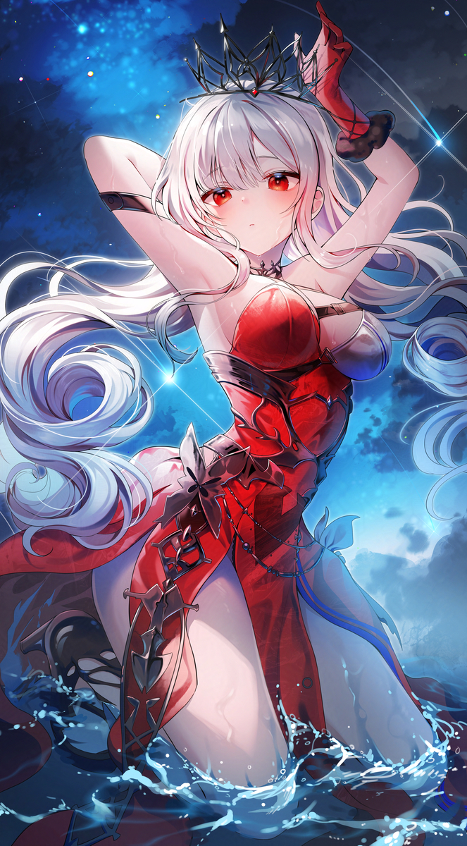 This is a pixiv picture whose title is Red Countess.