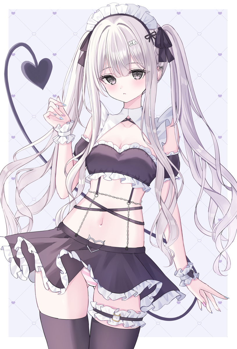 This is a pixiv picture whose title is ♥♡.