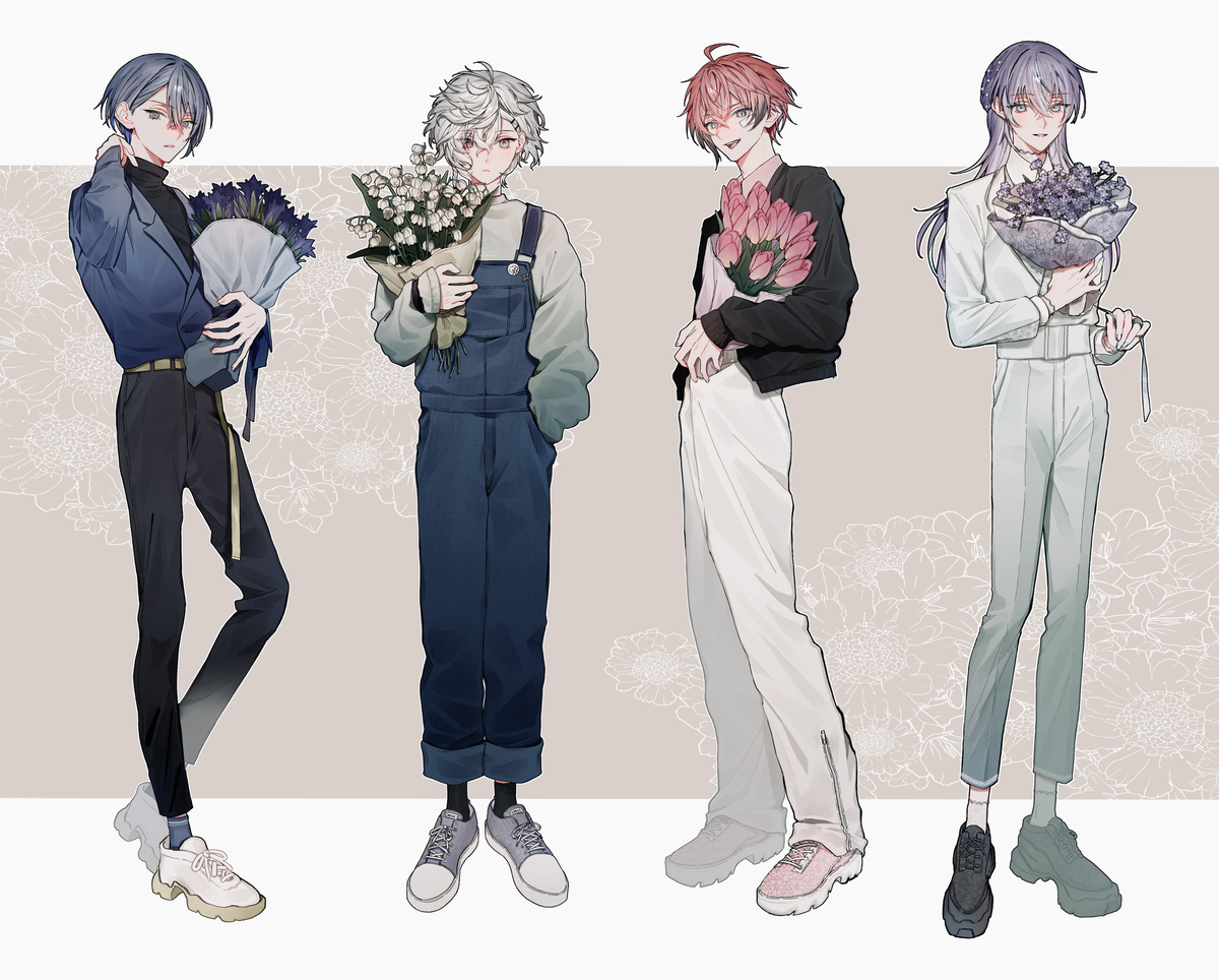 This is a pixiv picture whose title is 🌈🕒.