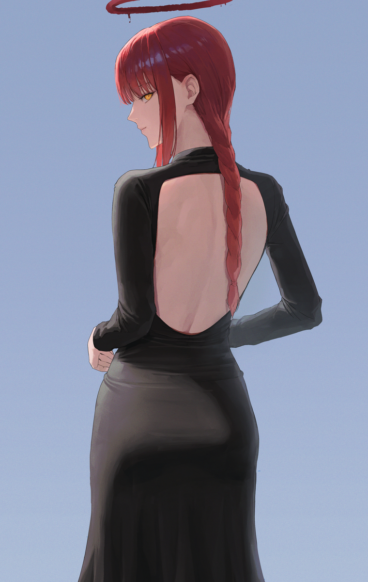 This is a pixiv picture whose title is マキマ.