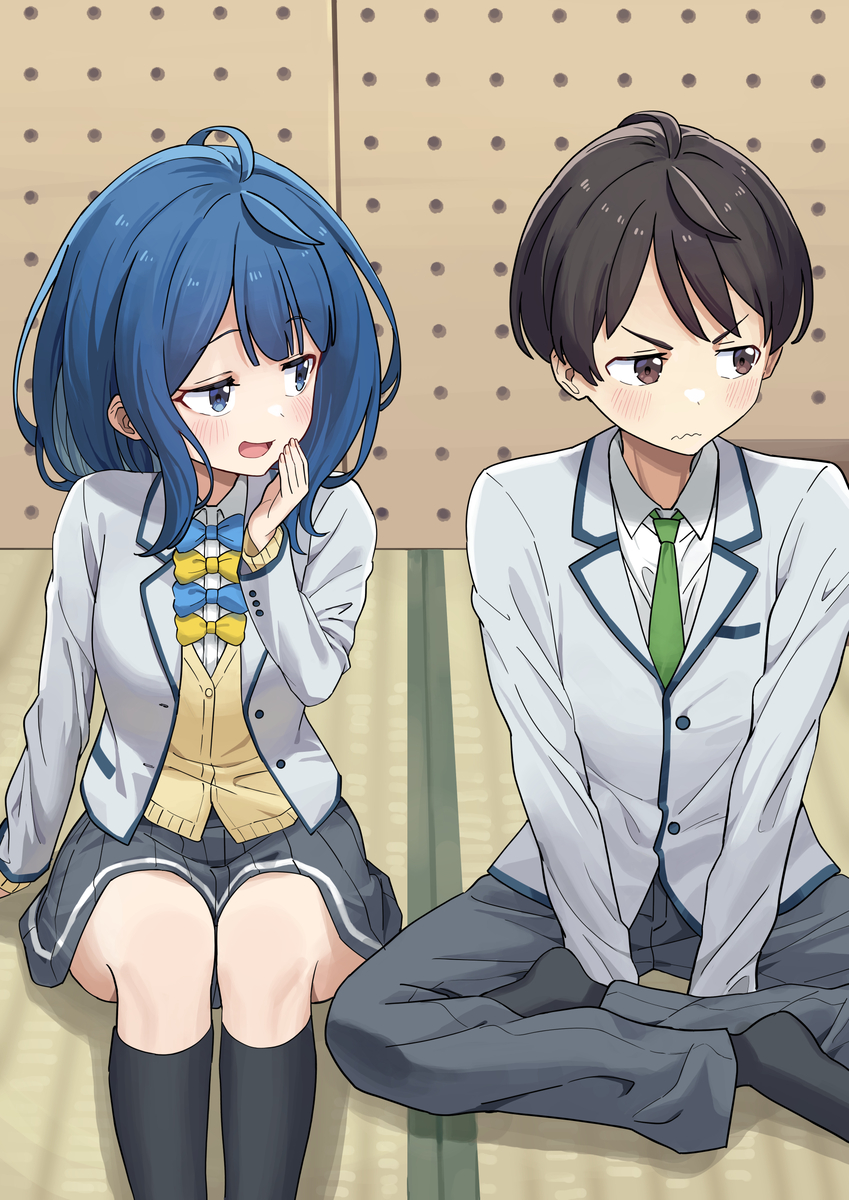 This is a pixiv picture whose title is 負けヒロインが多すぎる!.