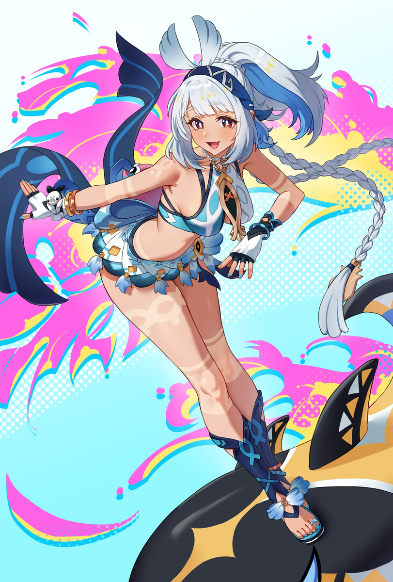 This is a pixiv picture whose title is ムアラニ.