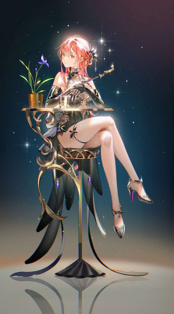 This is a pixiv picture whose title is Whisky.