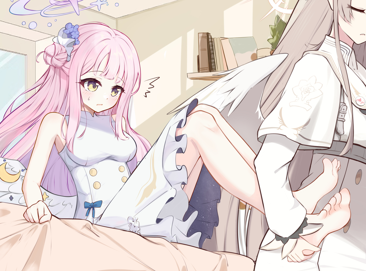 This is a pixiv picture whose title is 未花.