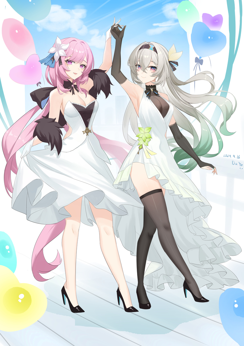 This is a pixiv picture whose title is love qwq.
