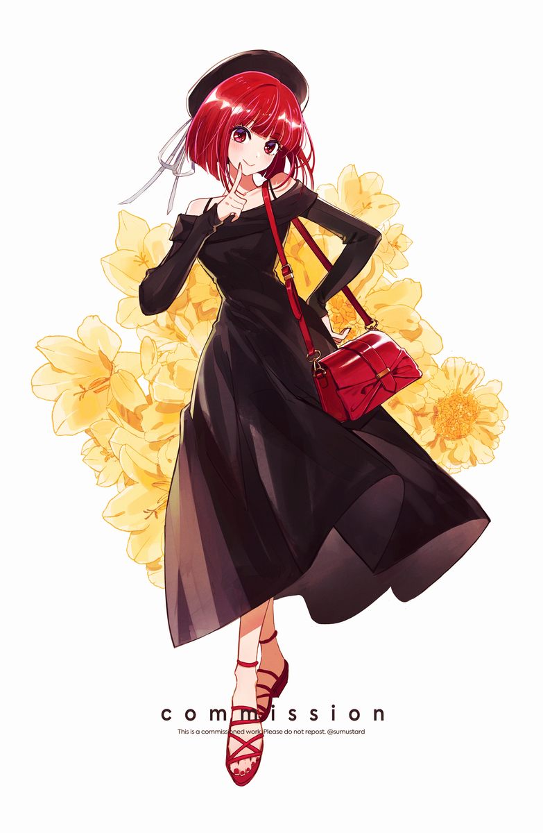 This is a pixiv picture whose title is arima kana.